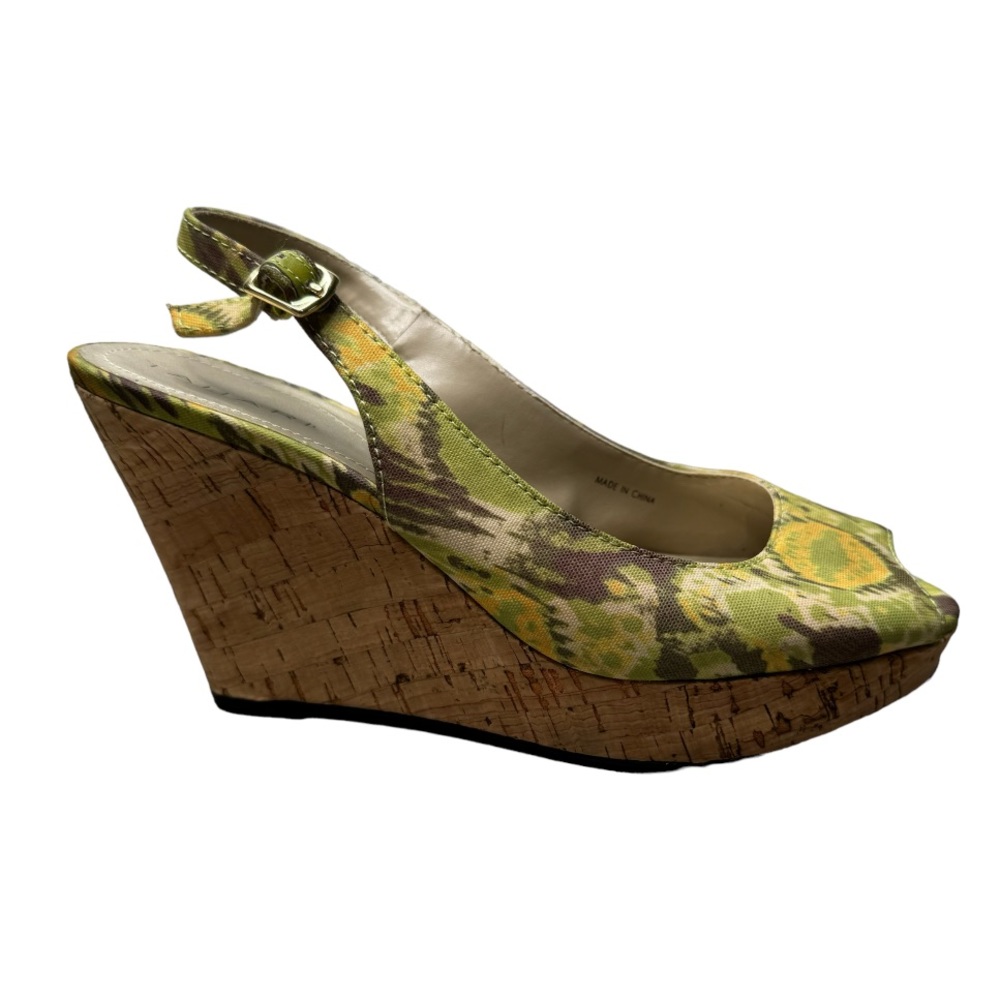 TAHARI TAYLOR Wedges Green Shoes Women’s size:6M
